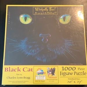 Black Cat 1000 Piece Puzzle